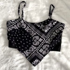 Bandana crop top